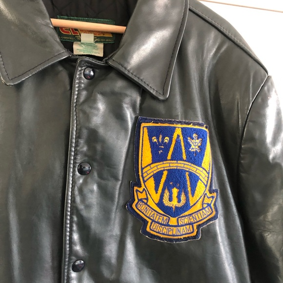 University of Windsor Drama class of 1993 leather varsity jacket - Picture 3 of 7